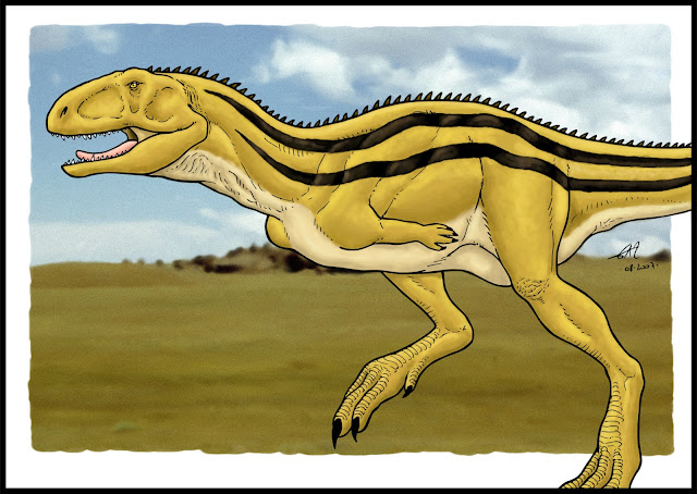 #abelisaurus #dinosaurs #paleoart #paleontology #agentina #patagonia #abelisauria #dinoart
