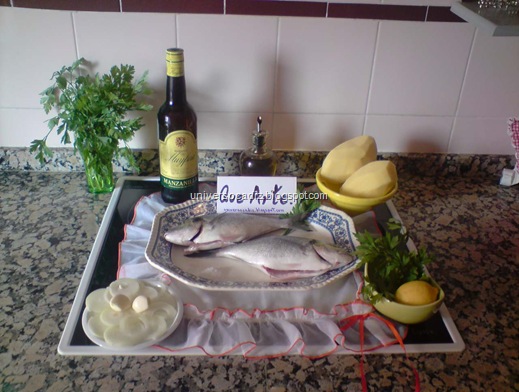 Dorada a la espalda