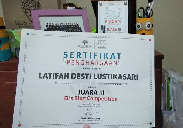 juara el's blog competition