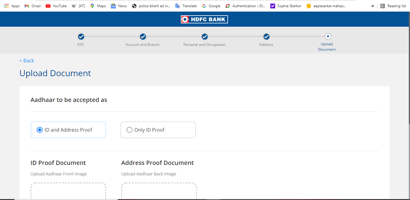 hdfc regular savings account