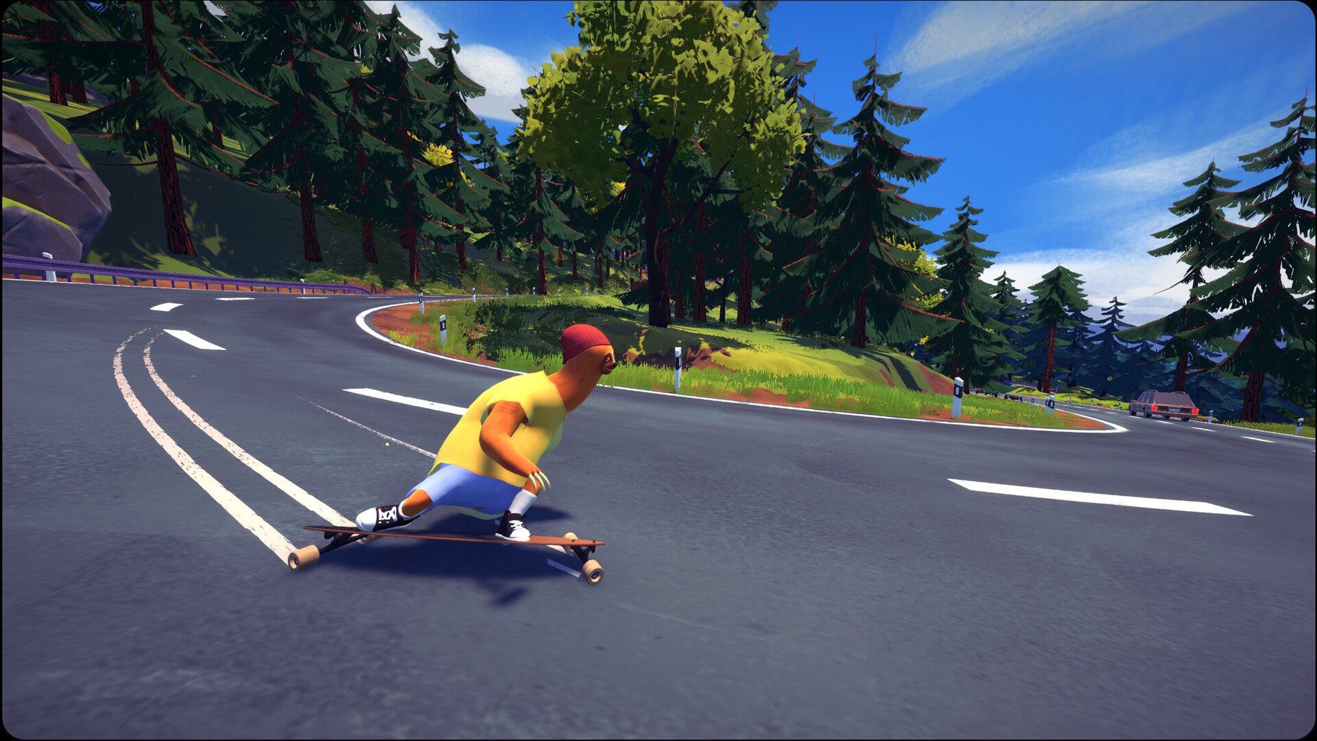 Driftwood (PC), jogo de skate de preguiça, será lançado no Acesso