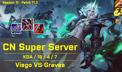 Viego JG vs Graves - CN Super Server 11.3