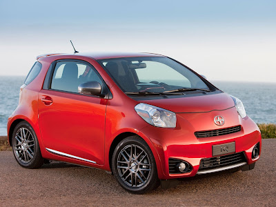 Scion-iQ-Red-Front-Side