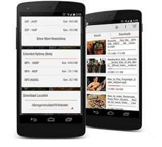 Aplikasi unduh video youtube Android - videoder