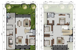 Layout Rumah Minimalis 3 Kamar Tidur