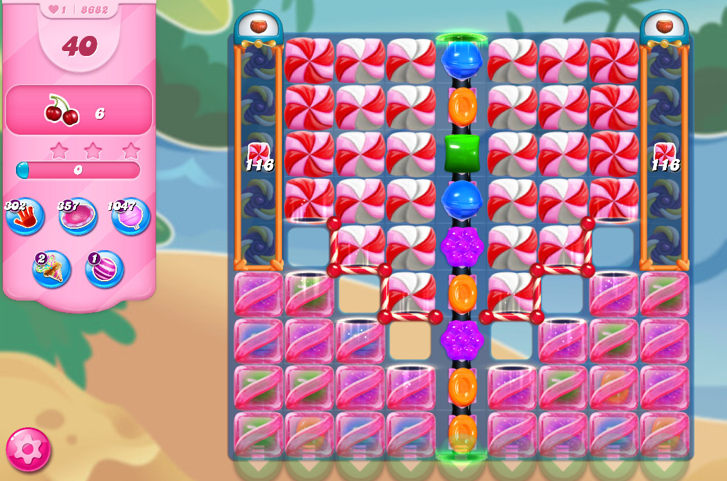 Candy Crush Saga level 8682