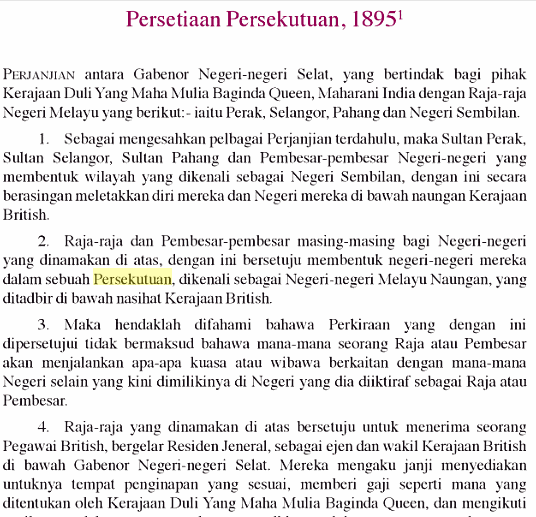 Contoh Jawapan Tugasan Sejarah PT3 2015 Persetiaan Persekutuan