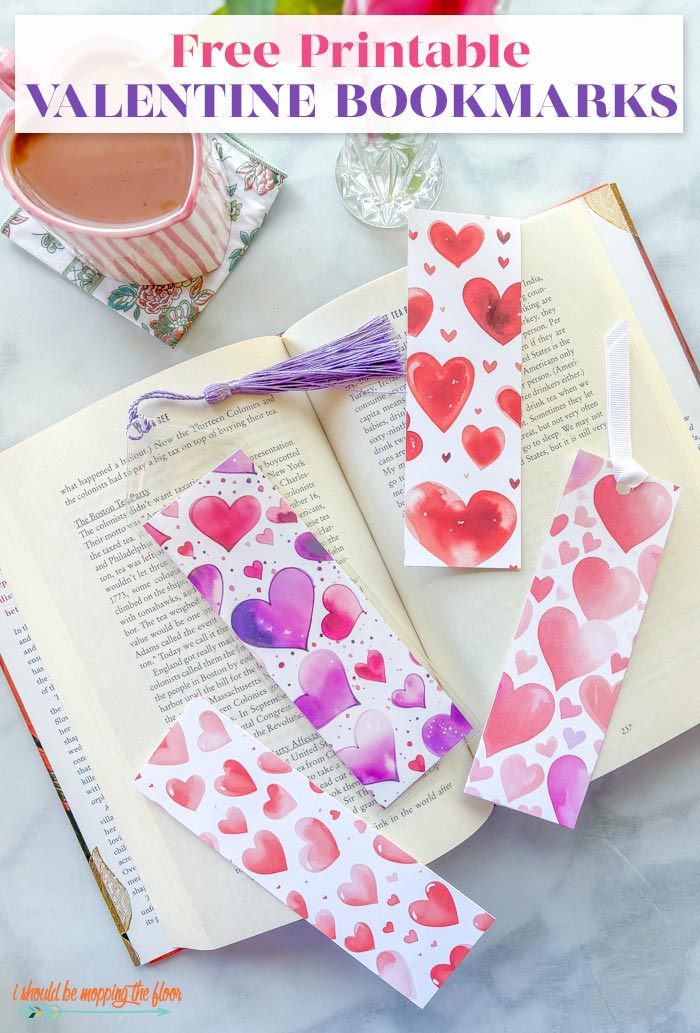 Free Printable Valentine Bookmarks