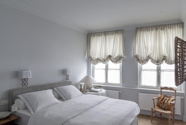 Belgian interior design by Natalie Haegeman in Groeninghe White Rooms Bruges Apartment - found on Hello Lovely Studio