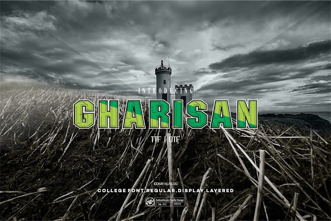 GHARISAN FONT | Aksaratype - Industries