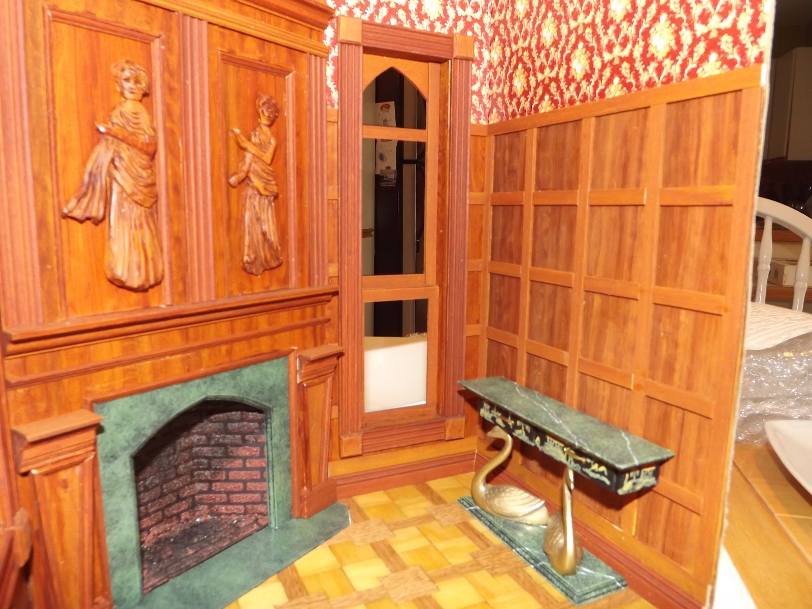 Late Victorian English Manor Dollhouse: 1/12 Miniature from Scratch ...