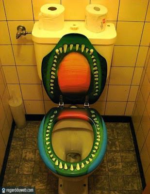 Images drôles et insolites catégorie Art - Toilette v1