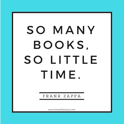 So many books, so little time.