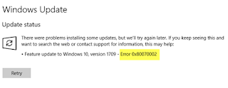 Cara memperbaiki Windows 10 Perbaiki Windows 10 Perbarui kode error 0x80d02002