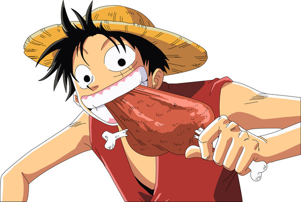 image one piece luffy. This is probably the first gag in One Piece which we see with Luffy bursting 