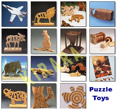 Wooden Toys - Panduan Membuat aneka mainan kreatif mekanik 