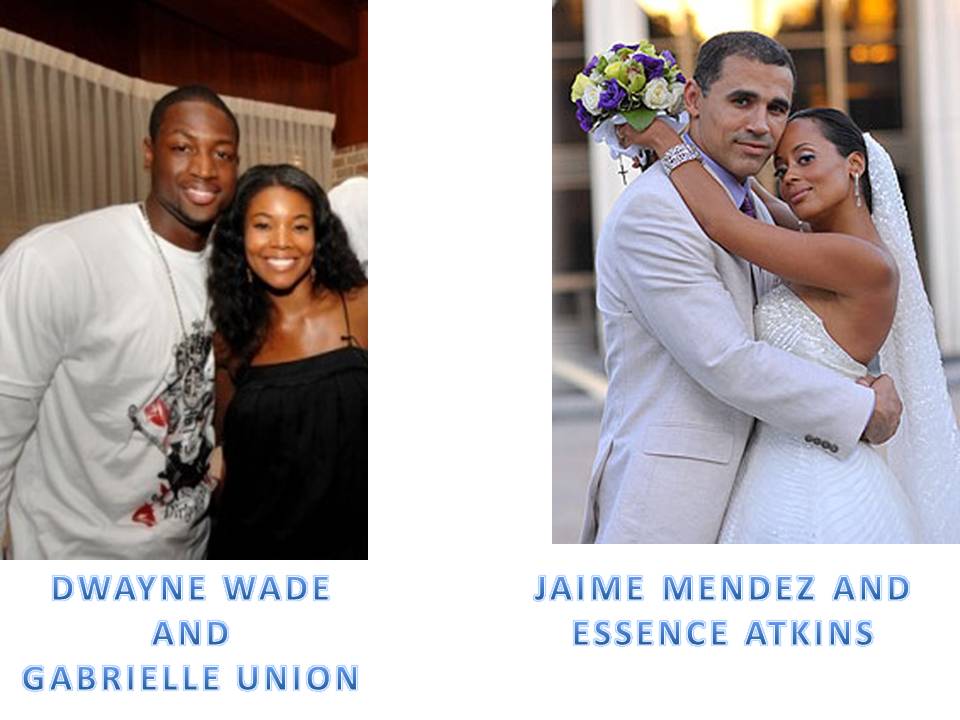 Gabrielle union and Dwyane wade Double Date with Essence Atkins and Jaime 