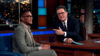 Don Lemon Denies CNN 'Was Ever Liberal' During Interview With Stephen Colbert