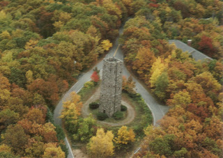 The Smoke Rise Tower atop Kitty Ann Mountain