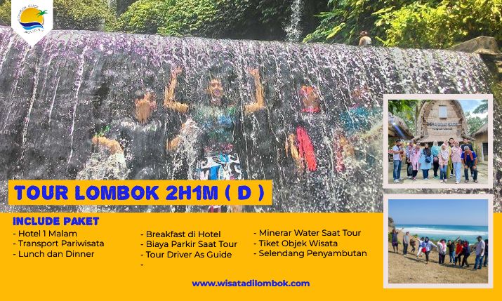 Paket Tour Wisata Lombok 2 Hari 1 Malam