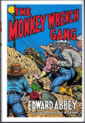 Book Cover the Monkey Wrench Gang ART by Robert Crumb