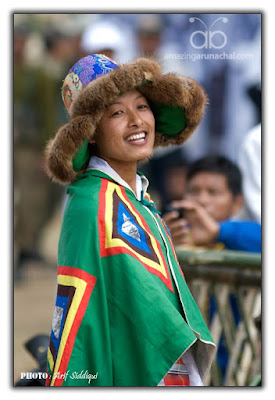A Tibetan lady enjoying the PPWF