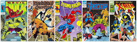Copertine dei cinque "numero zero" di Marvel Italia