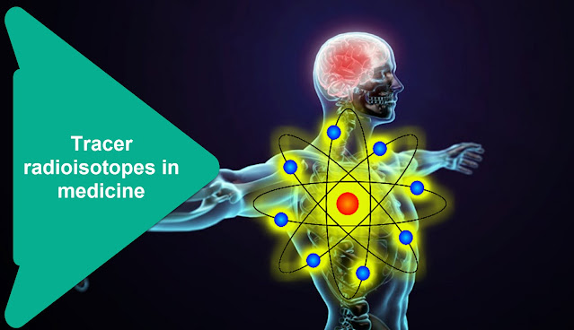 Examples of tracer radioisotopes in medicine Various types of radio isotopes are used as tracer to detect (diagnose) various types of diseases, including: technetium (Tc-99), thallium-201 (Ti-201), iodine 131 (1-131), sodium-24 (Na-24) , senon-133 (xe-133) and iron (Fe-59).