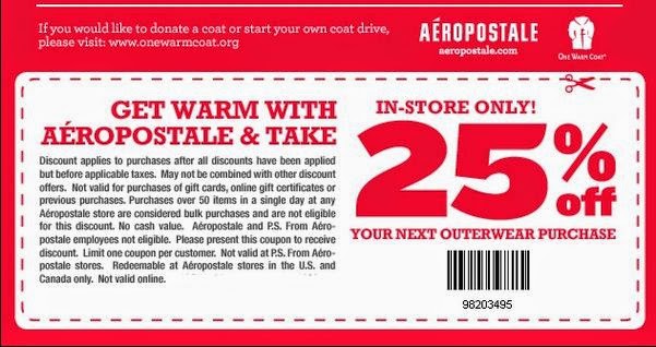 aeropostale coupons 2018