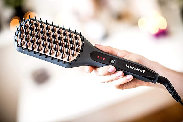 spazzola lisciante elettrica per capelli