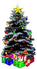 Download 80 Gambar  Animasi  Pahon Hari Natal Bergerak Merry 