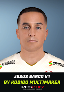 PES 2017 Faces Jesús Barco by Kodigo