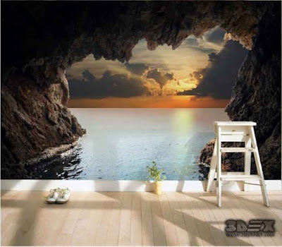 Best 3D wallpaper for living room walls 3D mural designs