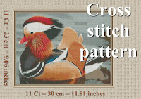 "Duck" cross-stitch pattern