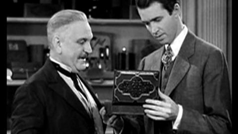 Jimmy Stewart and Frank Morgan in The Shop Around the Corner, released 25 January 1940 worldwartwo.filminspector.com