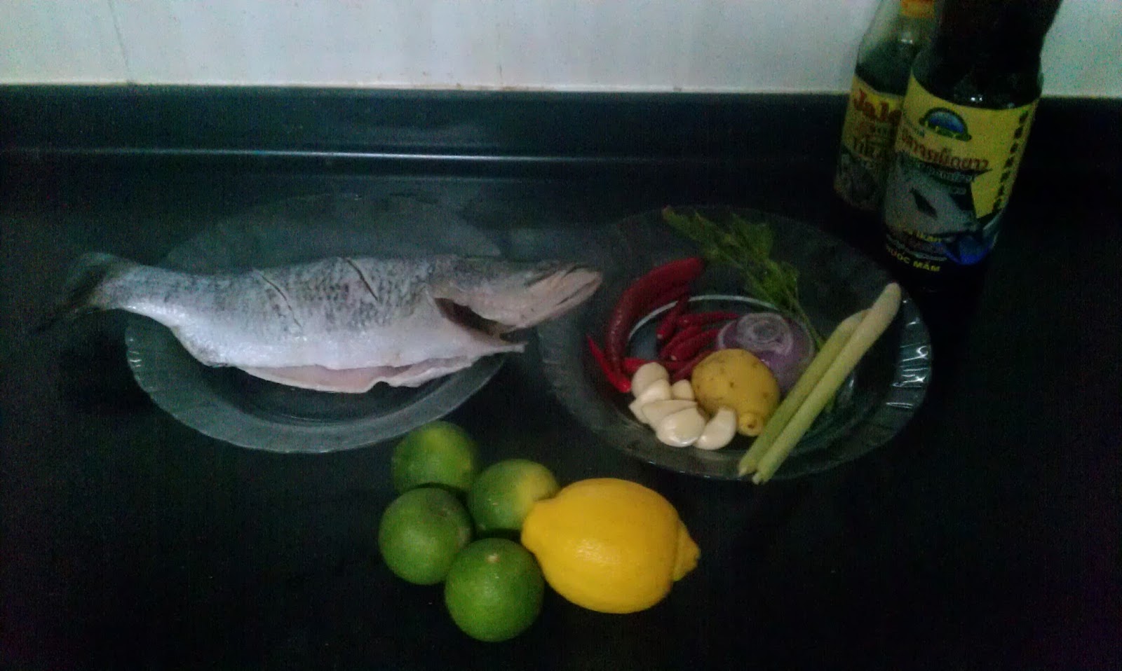 Resepi Ikan Siakap Stim Lemon Azie Kitchen - Surasmi G