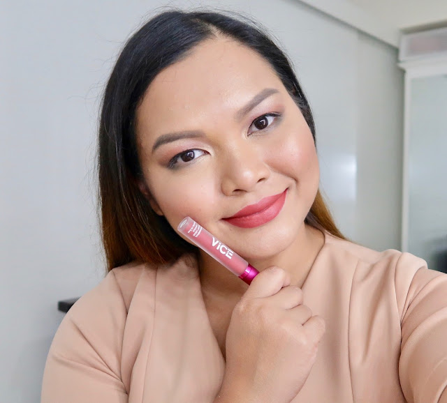 Vice cosmetics velvet liquid lipstick review philippines swatches filipina