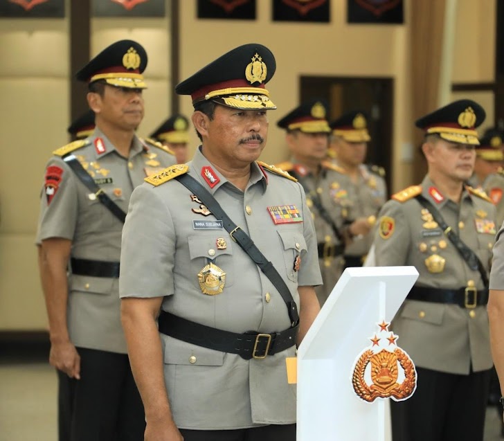 Kapolri Lantik Komjen Pol Nana Sudjana, Jadi Inspektur Utama di Sekertariat Jenderal (Setjen) DPR-RI