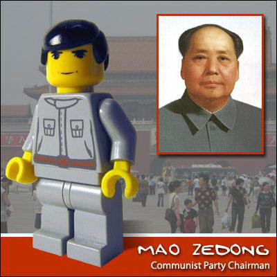 21 Famous people in Lego