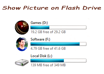 Show Custom Icon on USB Flash Drive