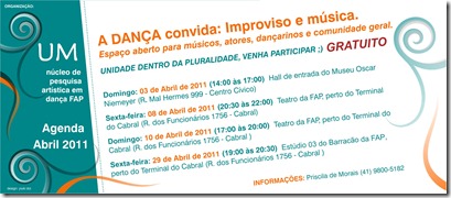 JAM flyer eletrônico