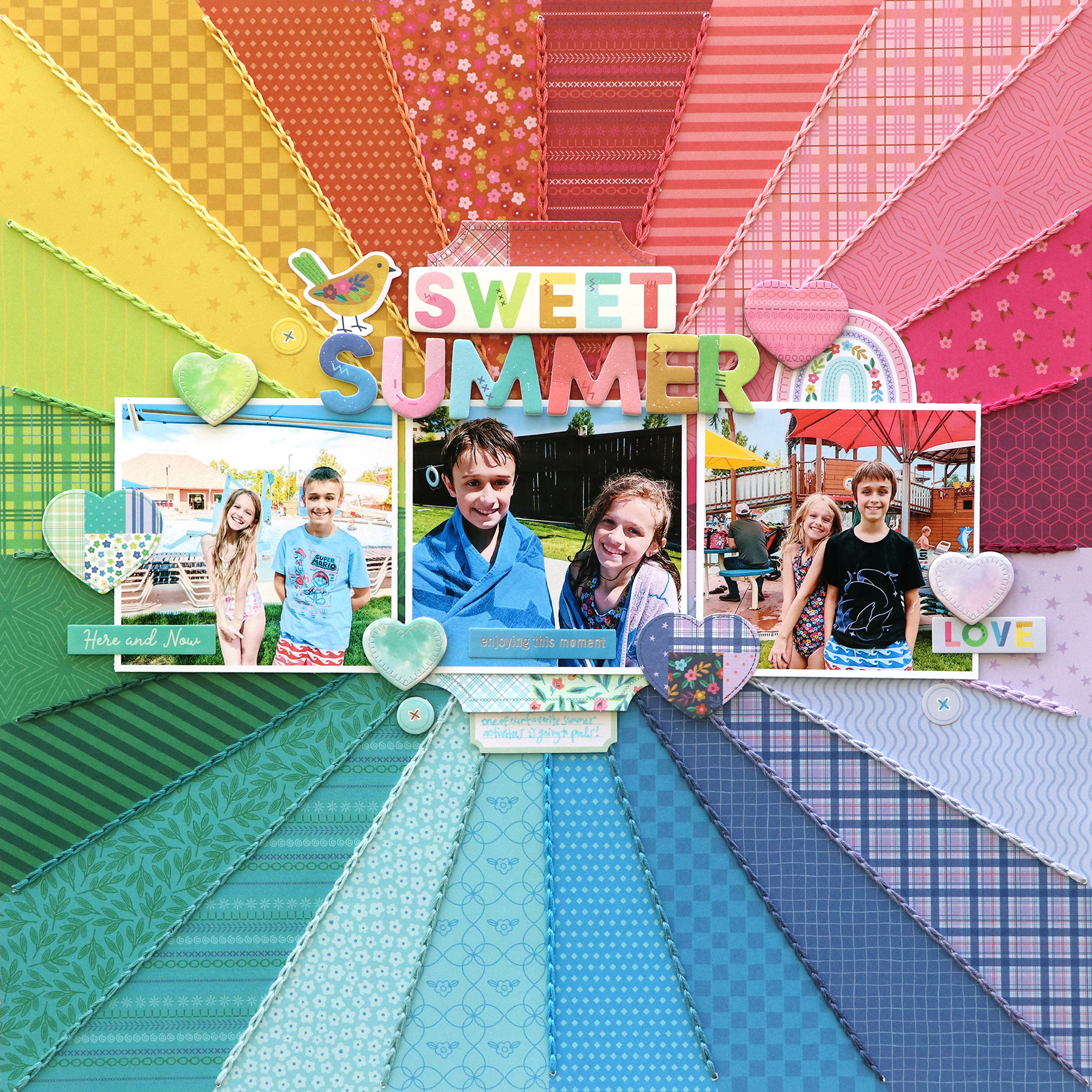 Boys of Summer Mini Album {Scrapbooking Tips & Tricks} - The Scrap Shoppe