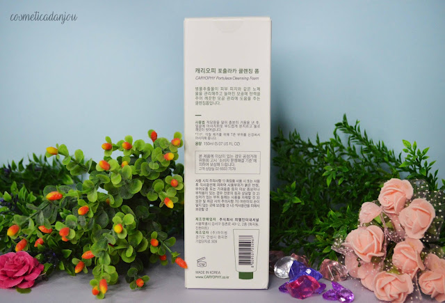 CARYOPHY Portulaca Toner & Portulaca Cleansing Foam review