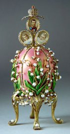 Lillies of the Valley Egg Faberge Egg