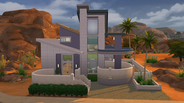 Sims 4 Budget Modern Home