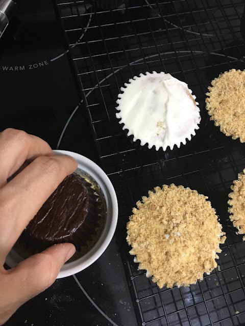 Cupcakes banoffee pie