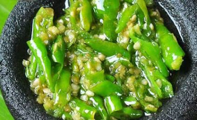 resep Sambel Trenjeng