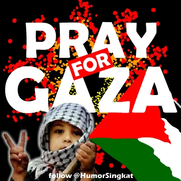  DP  BBM  PRAY for GAZA Gambar  Profile