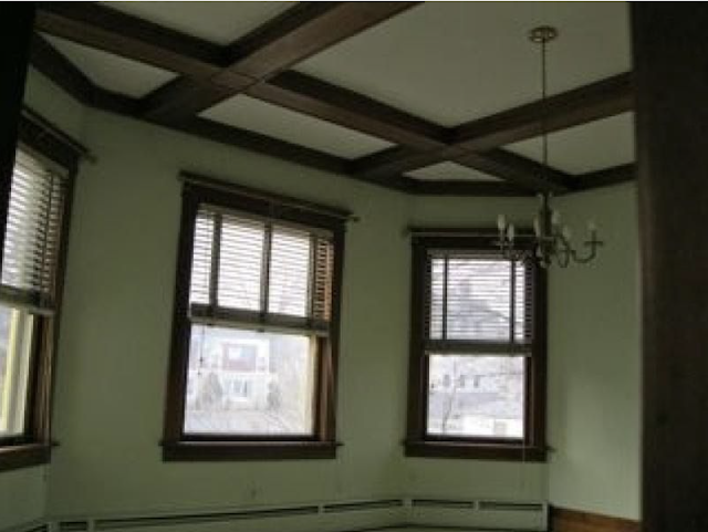 added bay window in dining room of Authenticated Sears No 163 of Reuben Talmage