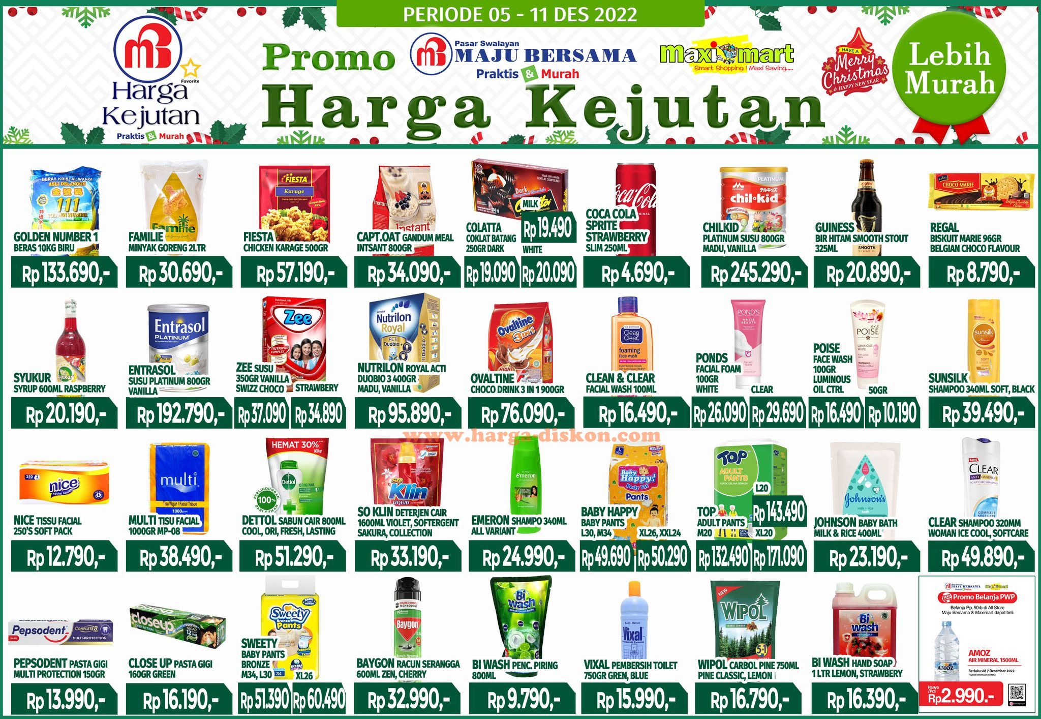 Promo Swalayan Maju Bersama / MAXIMART Terbaru Mingguan 5 - 11 Desember 2022